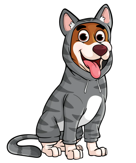 De Blaffende Kat Mascotte