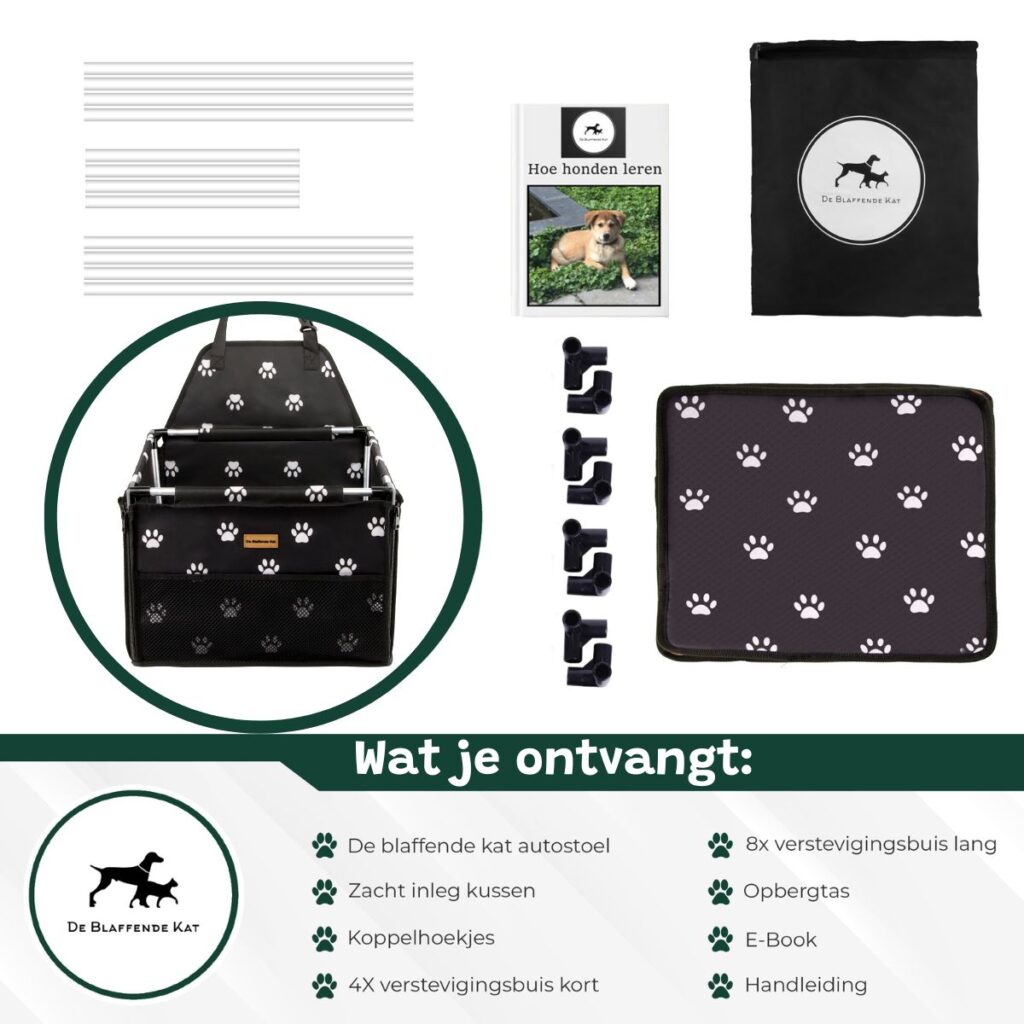 Luxe autostoel hond