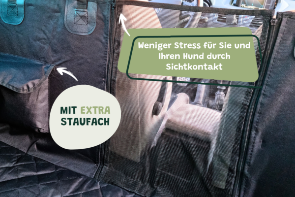 De Contentblok Zwarte Hondendeken