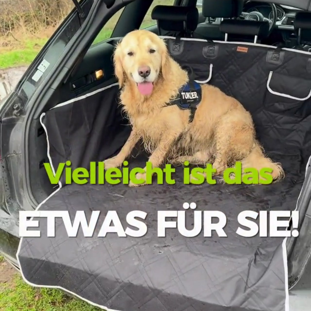 Hundedecke Kofferraum Premium Wasserfest Auto Sitzschoener Thumbnail
