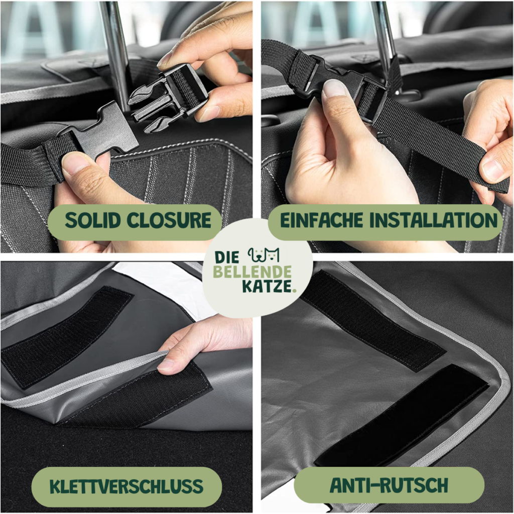 Hundedecke Auto Kofferraum Basic Collage Bils Anti Rutsch Klettverschluss Und Mehr
